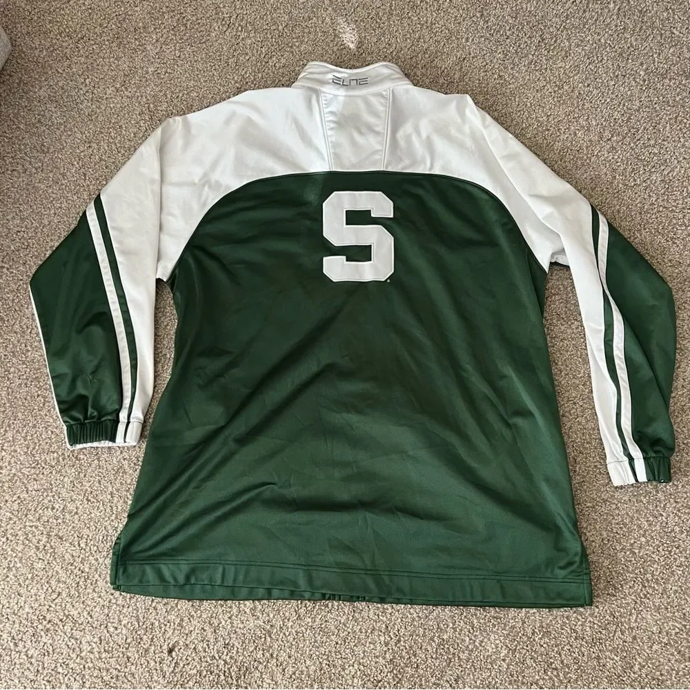 Nike Elite Michigan State Spartans Basketball Warm up men's XXL